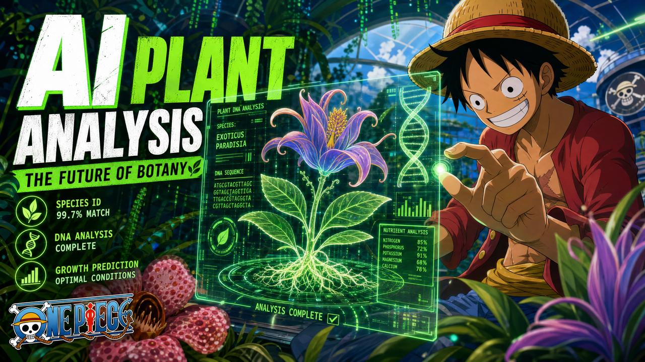 抖音揭秘AI植物分析视频